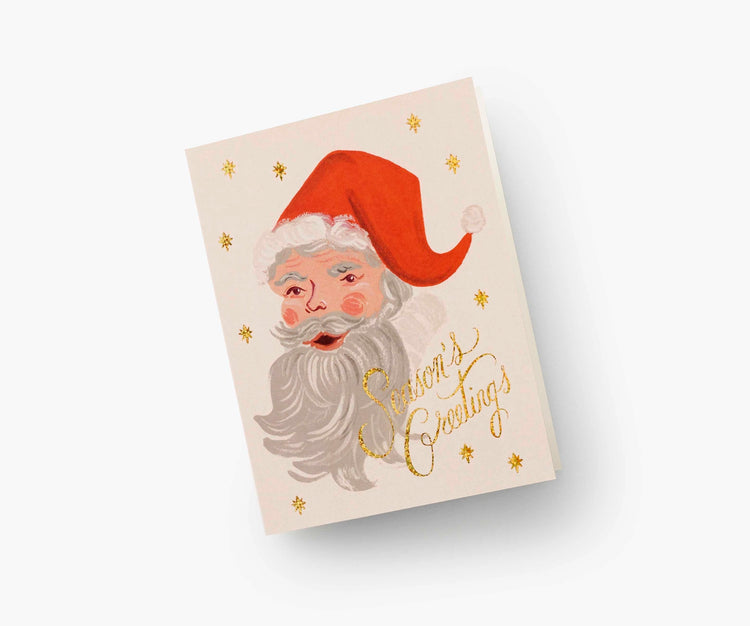 Greetings From Santa Card