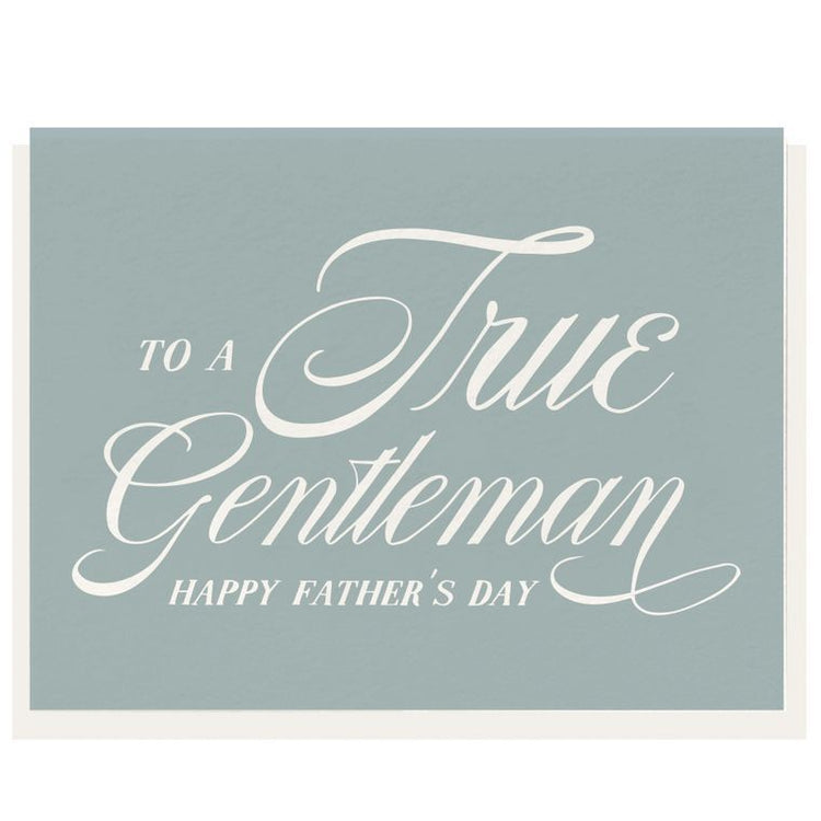 True Gentleman Father's Day Card