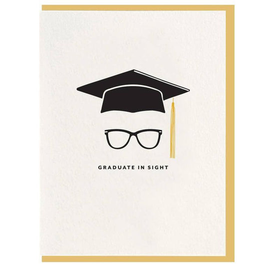 Grad In Sight Graduation Card