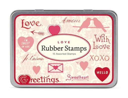 Valentine's Rubber Stamp Set