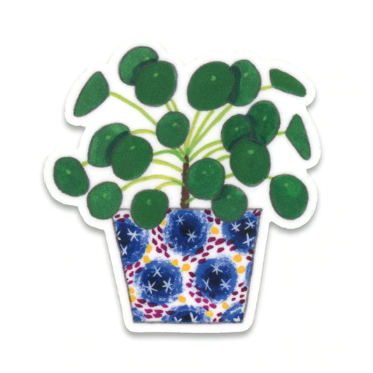 Pilea Plant Sticker