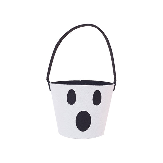 Mini Ghost Felt Candy Bucket