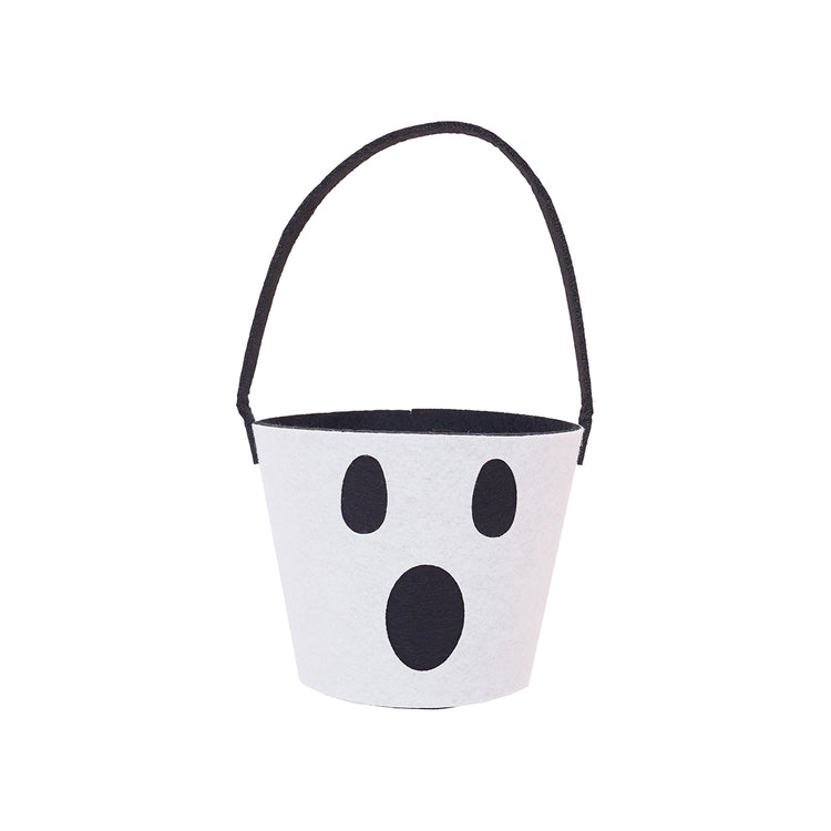 Mini Ghost Felt Candy Bucket